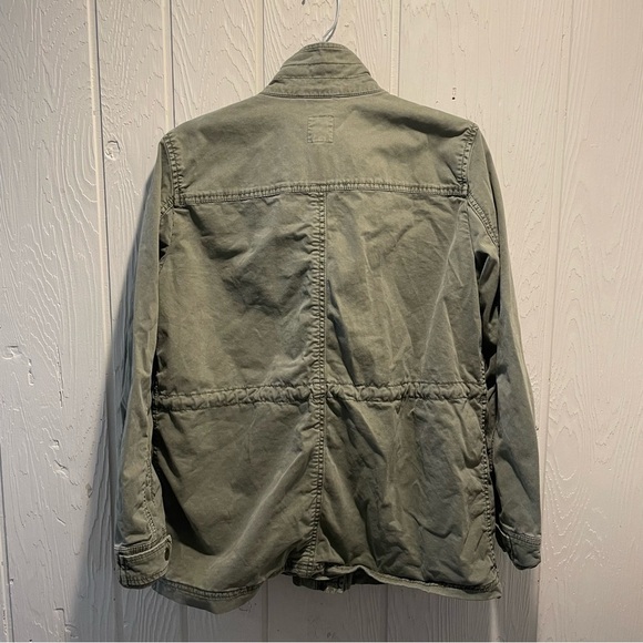 GAP Women’s Military Style Field Olive Green Jacket - Picture 4 of 6